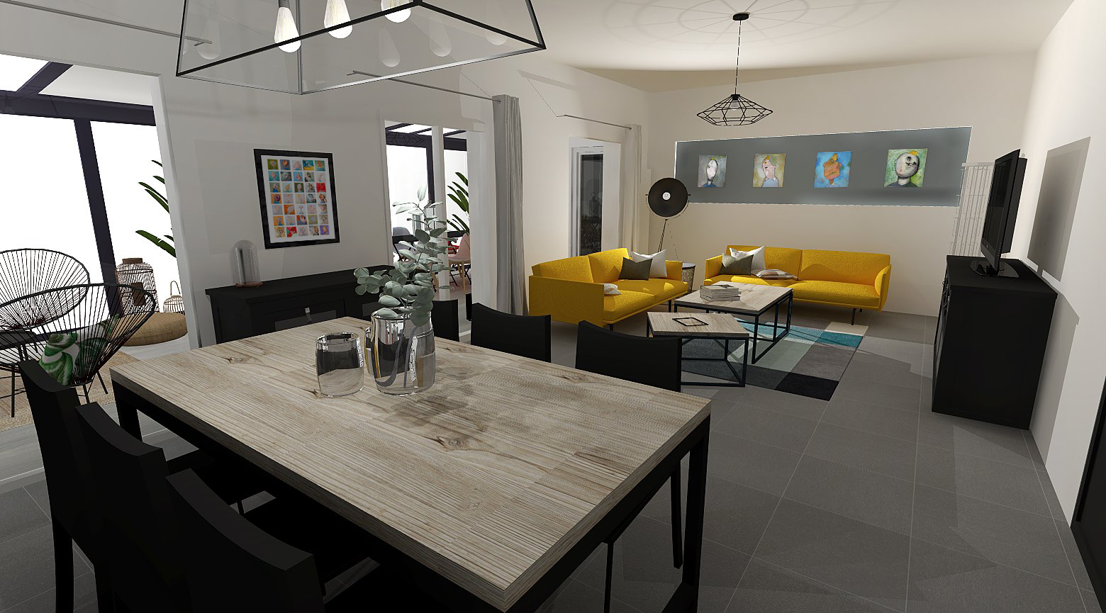 Salon ambiance